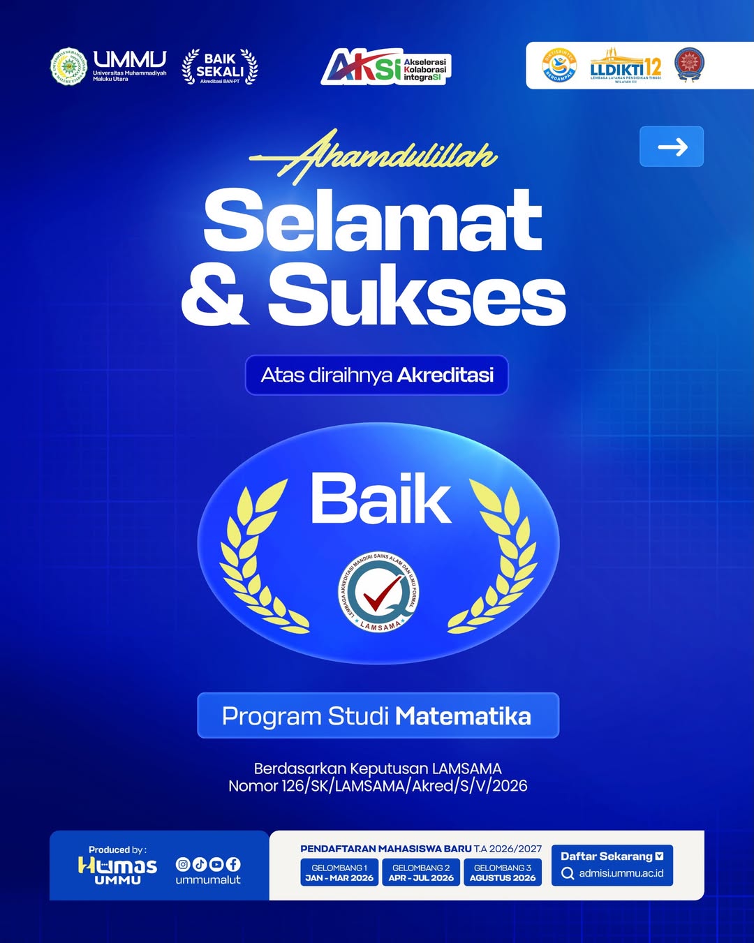 AKREDITASI MATEMATIKA